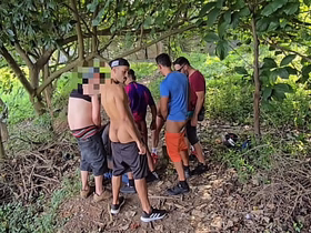 Suruba na trilha - Putaria gostosa no matagal - Parte 01 hot delighted solo porn