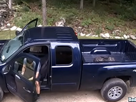 DaddysexFiles: Conner Habib kneels and sucks his stepdad Allen Silvers veiny cock alluring taiwan well-pleased porn