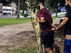 URSÃO ENCHEU ME CU DE PORRA NA PRAÇA. gay porn japan movie