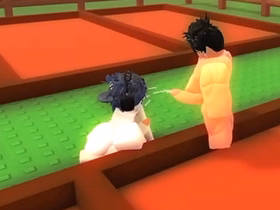 Yisus Y Get into a tizzy tienen una aventura divertida gay en su jardin virtual, y terminan derramando todo korean gay cum porn
