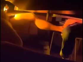 my flatmate and a young affiliate of ours in the way of feet play under the table. This lifetime I filmed it korean gay porn rough