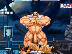 Sol fucking a Bara Monk  Mugen hot muscle porn gay