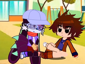 (Gacha club) Blade Coolercita Y Marcos hot daddies gay porn