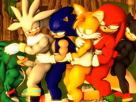 Sonic Orgy #2 [Chipples] hot gay porn dad