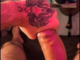 POV Replicate Camera Slowly Jerking Big Cock With Lube And Spit Thick Cumshot porn gay hot teen