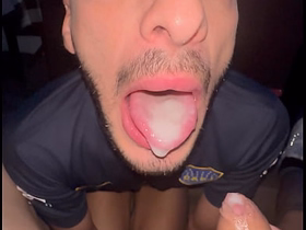 Hincha de boca traga semen de River plate taiwan cam merry porn