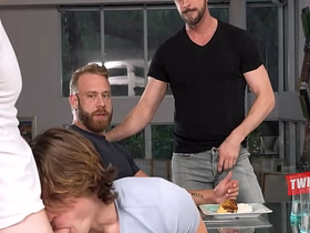 Jolly Reunion Leads To Interchanging Twink Operate Sons gay sex chinese porn