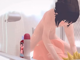 Naruto Yaoi -Sasuke fuck Naruto in bathtube - Asian Japanese Manga Anime Hentai Gay Porn japan gay porn gangbang