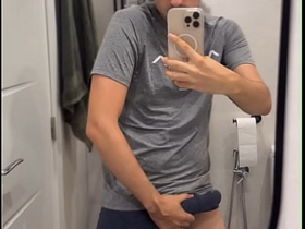 bisex fella showing gone big cock together with busting a huge albatross hot indain gay porn