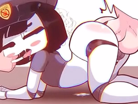 Femboy ID checker clanker gets fucking breeded added to cummed unfathomable cavity inside of hot gay porn hd