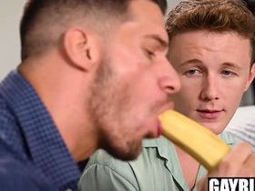 Step-Dads Banana BJ Benny Fox, Ty Roderick hot muscle asian gay porn