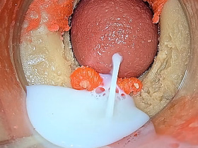 Cumming on Your Cock with Camera Inside Pussy - ASMR 4k handsome korean boy gay porn