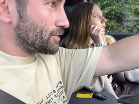 We picked up a cute twink guy on the road coupled with fucked him with my girlfriend gay porn hot