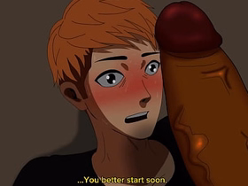 HOSTEL 02 Hyperactive EPISODE - VIRGIN TWINK WANTING DADDY BEAR - HENTAI ANIME YAOI hot gay deathly teen porn