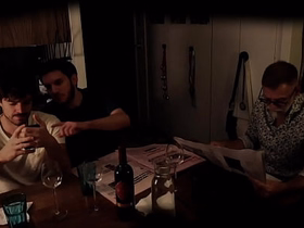 Exhibitionist gay couple in advance for totalitarian grandpa (old young) hot ebullient gay porn