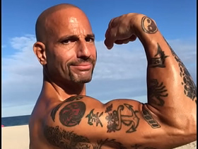 MAXXX LOADZ FLEXING AT THE BEACH chinese gay porn hot