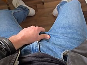 PhantomGentX all over Leatherjacket with Hot Dirtytalk! Dexterous Takes Jeans Off & Edges Big Cock to Brink korean happy-go-lucky hot porn