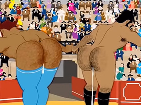 O Toureiro Comedor de Bundas de Homens japan gay porn bondage