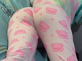 Stepdaughter in cosplay pajamas gets fucked by her big-dick stepdad (Over 18) porn detached indonesia warble