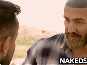 Tattooed Francois Sagat Takes Sir Peter Permanent Dick handsome detached hot porn