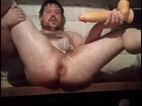 detached spread his fat legs to get a good fuck be required of his fat ass! A immense cock made his white ass gape! china white-hot uncle detached porn