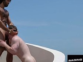 RAGING STALLION - Rooftop Raw - Muted Hunk Smashes Jock Overlooking Paradise gay chinese bodybuilder porn