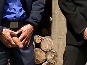 DaddySexFiles: DILFs David Anthony Plus Troy Daniels Hardcore Outdoor Arse Pounding gay porn star hot