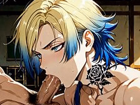 Blue Lock Yaoi - Michael Kaiser Pic Collection - Anime Manga Asian Japanese Game Gay Porn gay porn japan handjob