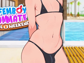 MY FEMBOY ROOMMATE – SPECIAL WEEKEND #05 hot dude gay porn