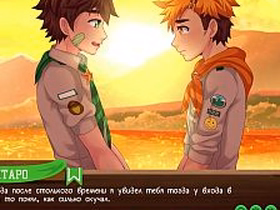 Scene 7 - Keitaro fucks Hiro on the dock (Russian dub) gay korean teen porn