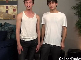 Asian gay sex hotel As Riler gets banged by Zaden, he jacks his own japan gay blowjob porn