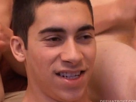 Young Threesome Cock Suckers Eat Their Cum china gay porn star