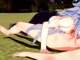 Genshin Impact Yaoi - Razor blowjob and bareback by Diluc - Japanese asian manga anime game porn gay vietnam gay porn telegram