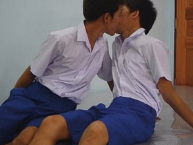Schoolboy Sexcapade asia gay couple porn