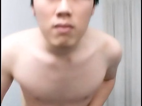 Cute asian twink jerking off japan gay porn spoonful mask