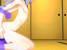 Genshin Impact Yaoi - Razor footjob & bareback - Japanese Asian Manga Gay Pron korean gay porn rare