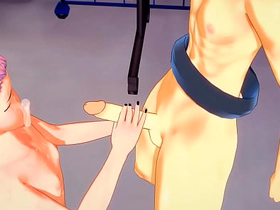 Jujutsu Kaisen Yaoi - Yuji Itadori Handjob and fucked by Sakuna - Cissy crossdress Japanese Asian Manga Anime Joke Porn Jubilant hot muscled Jubilant porn