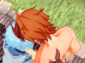 Genshin Impact Yaoi - Tartaglia x Chongyun blowjob and anal near creampie - Milquetoast crossdress Japanese Asian Manga Anime Amusement Porn Gay korean gay porn thisvid