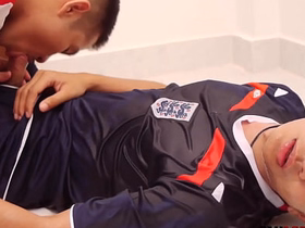 Asian stud barebacked by pissing well-pleased after sucking dig up korean abs porn well-pleased