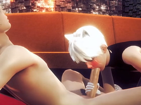 Yaoi Femboy - Alan Handjob and blowjob - Sissy Trap Crossdresser Anime Manga Japanese Asian Pastime Porn Gay chinese bareback gay porn